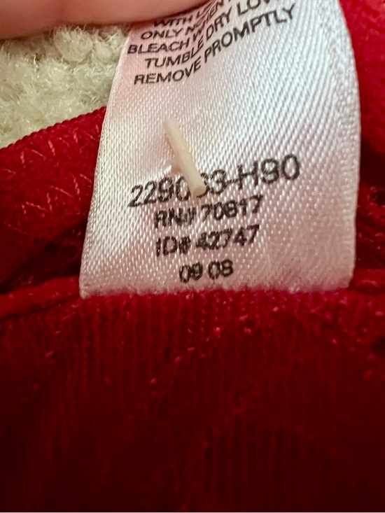 Victoria’s Secret Very Sexy Red Satin Lace Up high Waist Thong Panties Small S - Picture 6 of 6